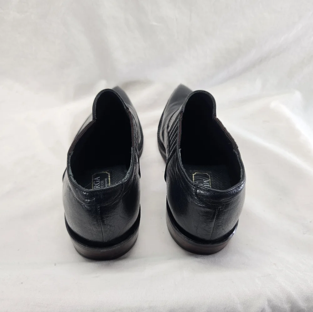 Tony Murga Size 11D Black Leather Custom Handmade Ankle Boots